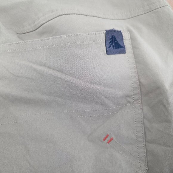 LL Bean Cargo Pants Riverton Men’s Utility  Hiking Outdoors Beige Trail 38 x 32 - Picture 5 of 10